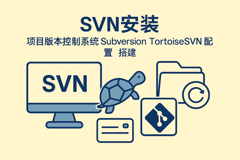 SVN安装项目版本控制系统Subversion TortoiseSVN 配置 搭建