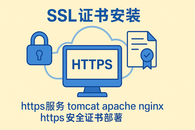 SSL证书安装 https服务 tomcat apache nginx https安全证书部署