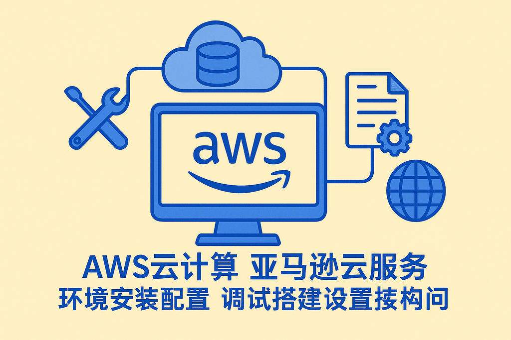 AWS云计算亚马逊云服务器环境安装配置调试搭建设置架构问题