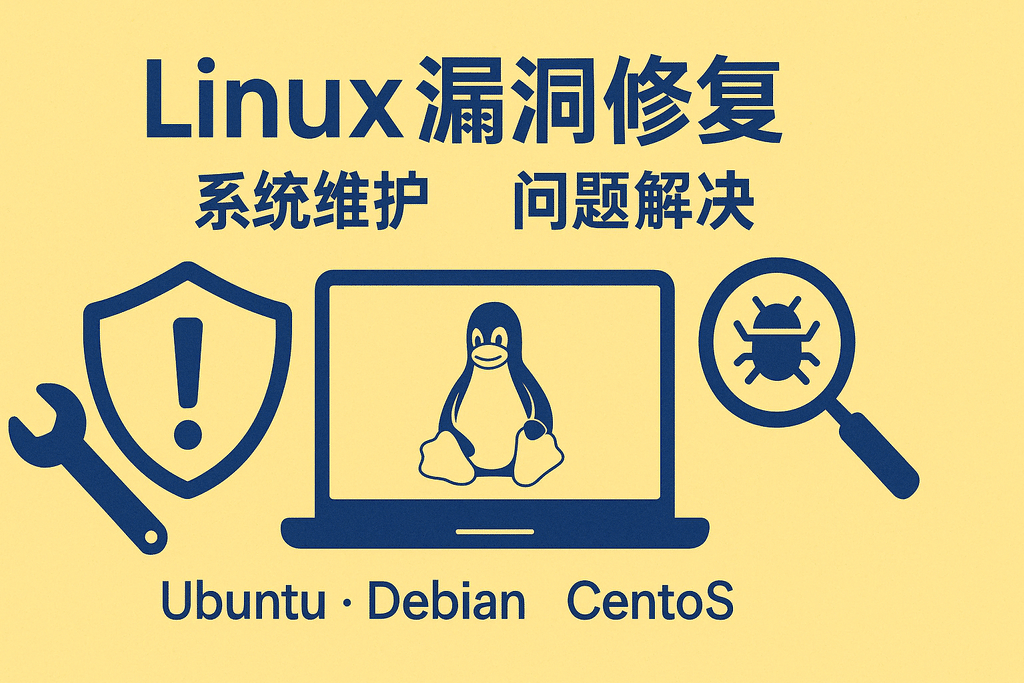 Linux Ubuntu Debian CentOS 漏洞修复 系统维护 问题解决