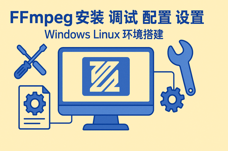 FFmpeg 安装 调试 配置 设置 Windows Linux 环境搭建