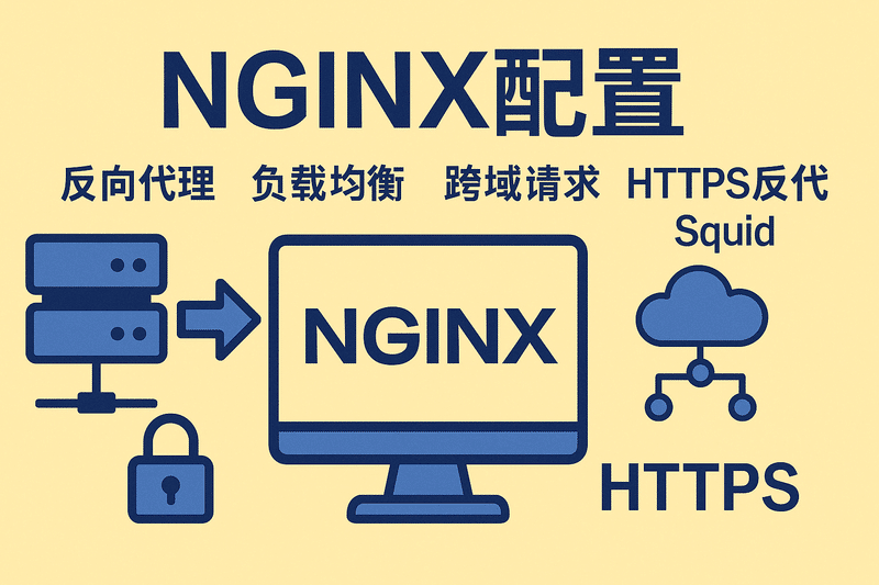 nginx配置 反向代理 负载均衡 跨域请求 https反代 squid