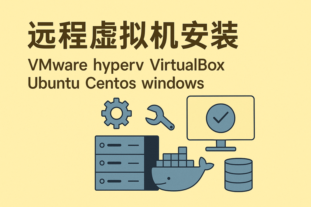远程虚拟机安装VMware hyperv VirtualBox Ubuntu Centos windows