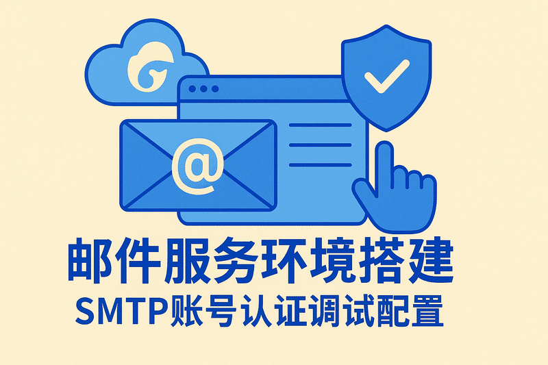 企业网站邮件功能无法使用 邮件服务环境搭建 SMTP账号认证调试配置